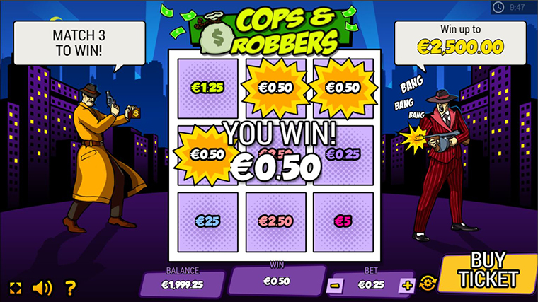 Cops and robbers games for kids