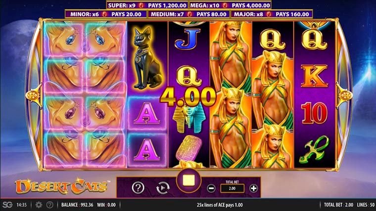 ᐈ Desert Cats Slot: Free Play & Review by SlotsCalendar