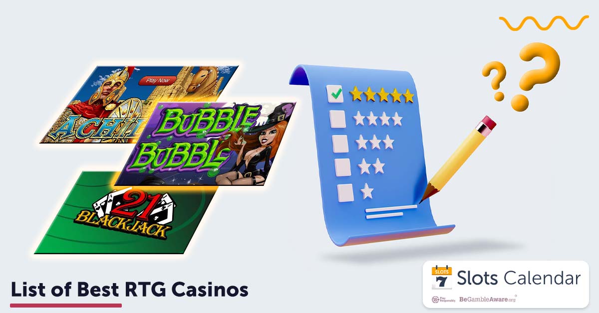 List of Best RTG Casinos 2024 RTG casino reviews